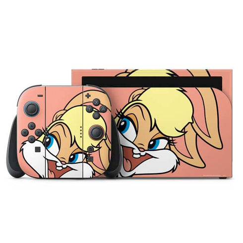 Looney Tunes Lola Bunny Zoomed In Nintendo Skins